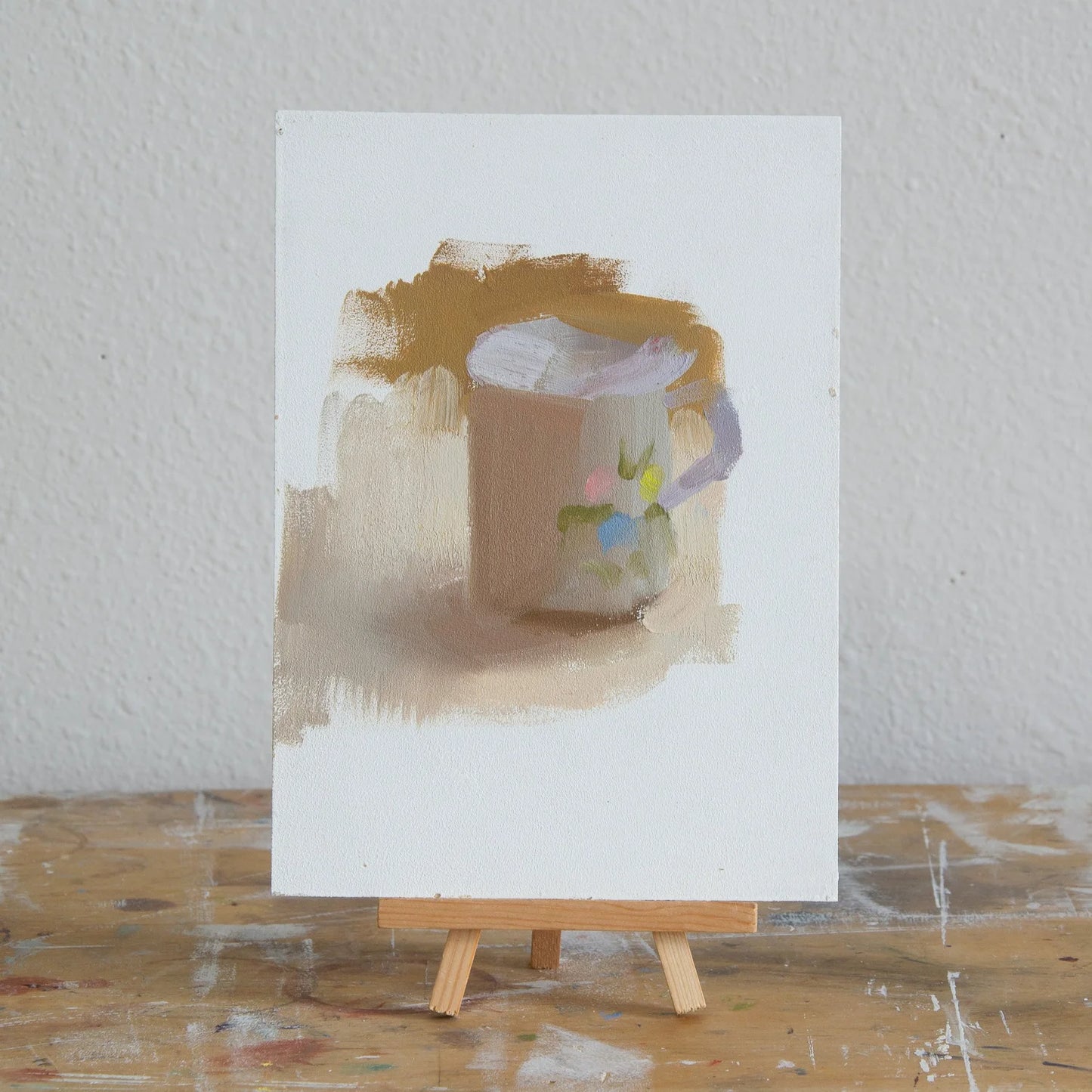 Vintage Coffee Mug Sketch